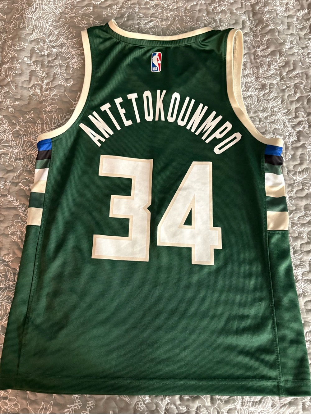 Giannis Antetokounmpo #34 Bucks Jersey